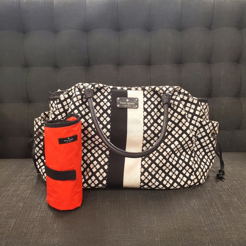 Kate Spade Canvas diaper bag